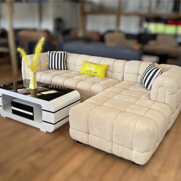 Classy bubble L shaped sofa