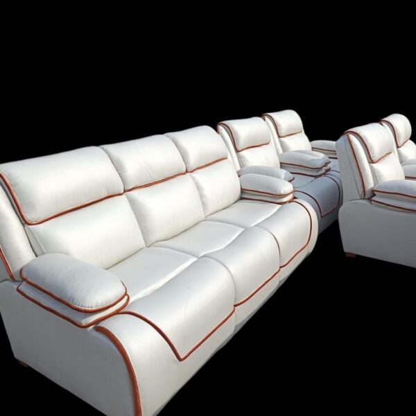 Luxura 7 seater semi recliner sofa