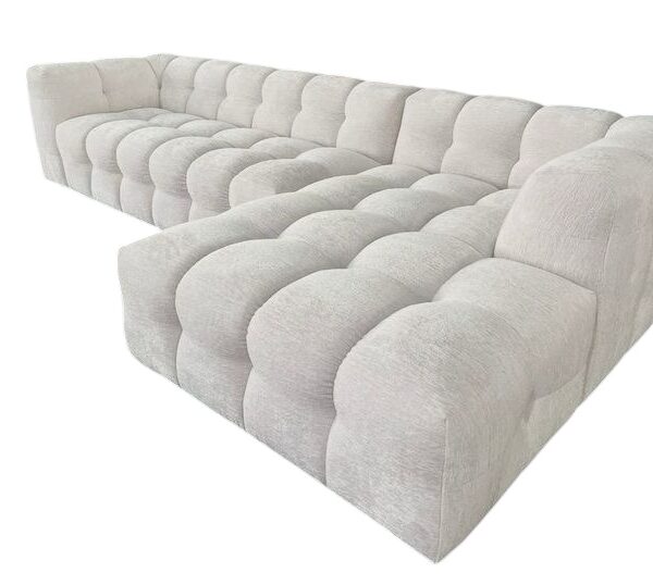 Elegant bubble L sofa