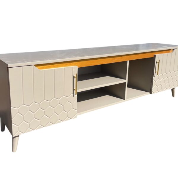 Sleek 6 feet tv stand