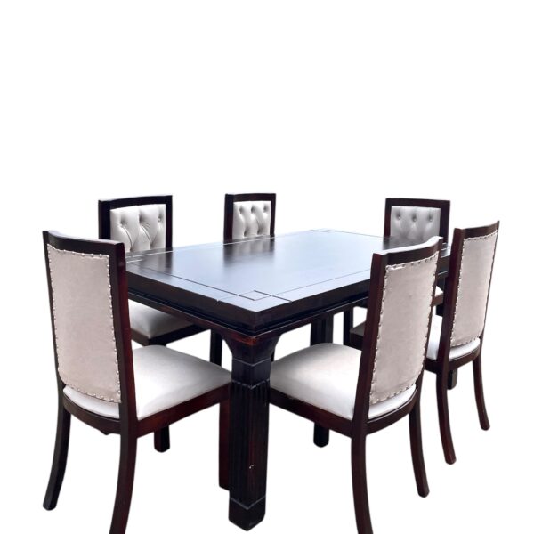 Elegant 6 seater dining table